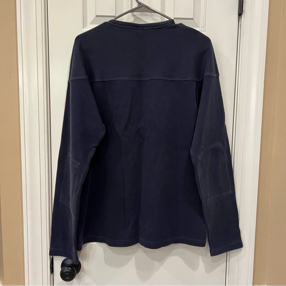 Vintage 90s Y2K Tommy Hilfiger Tommy Jeans Heavyweight Pullover Elbow Patches